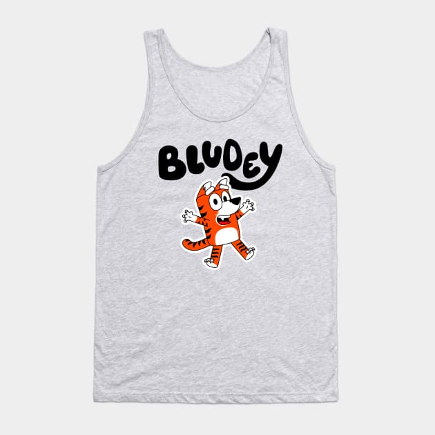 BluDey! Orange Variation B Tank Top by SnellBeast